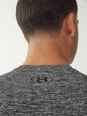 Under Armour Grey Marl Tech 2 T-Shirt - Image 5 of 6