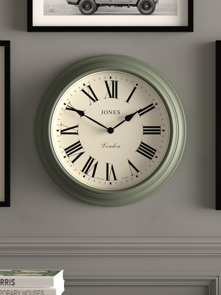 Jones Clocks Green A Classic Wall Clock - Image 1 of 4