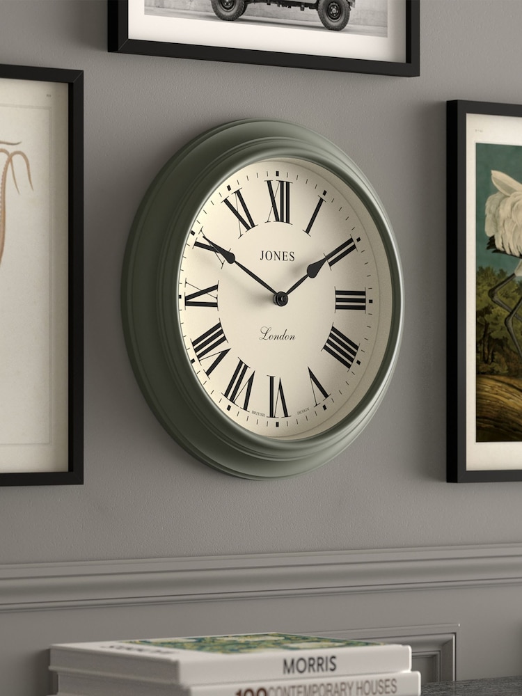 Jones Clocks Green A Classic Wall Clock - Image 4 of 4