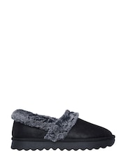 Skechers Black Cosy Up Slippers - Image 1 of 4
