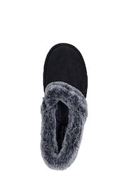 Skechers Black Cosy Up Slippers - Image 3 of 4