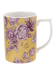 Spode Set of 4 Yellow Kingsley Mugs - Image 3 of 4