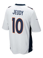 Nike White NFL Denver Broncos Road Game Jersey - Jerry Jeudy - Image 3 of 3