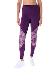 Ted Baker Sport High Support Print Panel Leggings - صورة 1 من 4