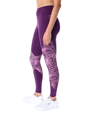 Ted Baker Sport High Support Print Panel Leggings - صورة 3 من 4