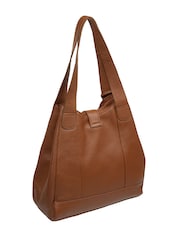 Pure Luxuries London Brown 'Nicole' Leather Handbag - Image 5 of 7