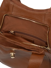 Pure Luxuries London Brown 'Nicole' Leather Handbag - Image 7 of 7