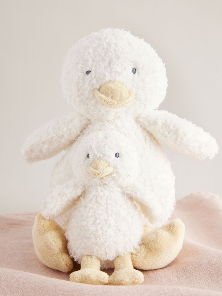White Duck Soft Plush Toy - Image 2 of 5