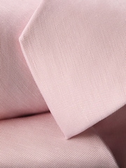 Charles Tyrwhitt Pink Linen Silk Tie - Image 2 of 2