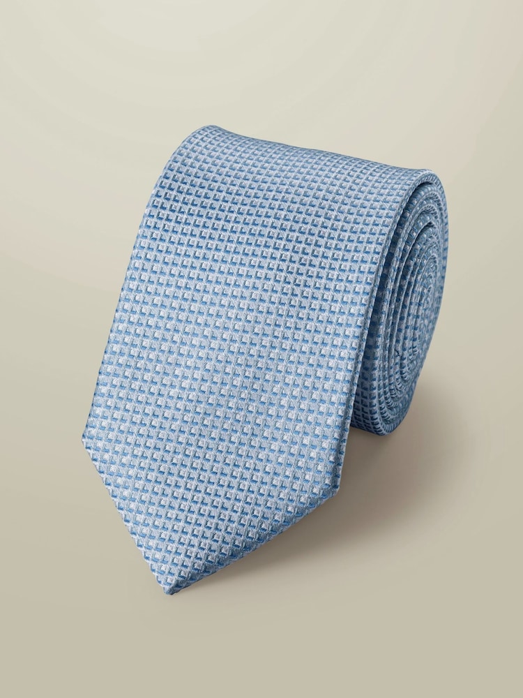 Corbata con estampado de seda de Charles Tyrwhitt - Imagen 1 de 2