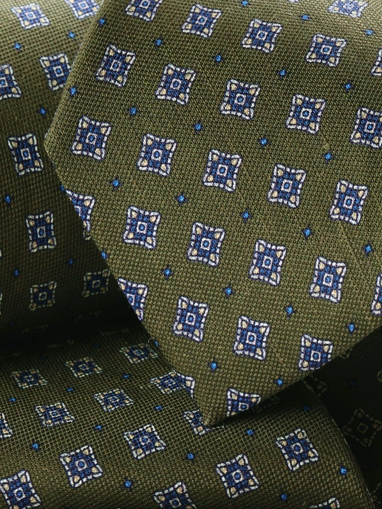 Corbata de lino y seda de Charles Tyrwhitt - Imagen 2 de 2