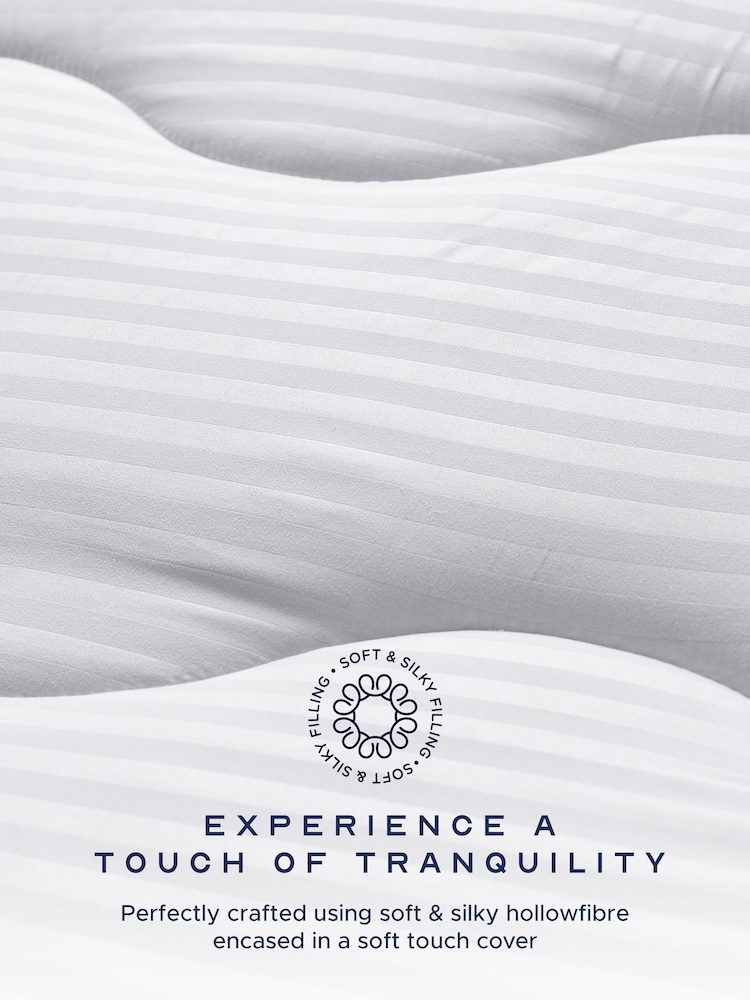 Snuggledown White Soft Touch 2cm Mattress Topper - Image 2 of 8