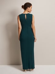 Phase Eight Dark Green Christabel Maxi Dress - Image 2 of 6
