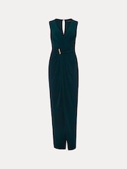 Phase Eight Dark Green Christabel Maxi Dress - Image 6 of 6