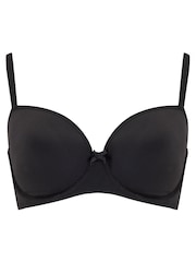 Pour Moi Black Definitions Balcony T-Shirt Bra - Image 3 of 4