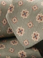 Corbata de lino y seda de Charles Tyrwhitt - Imagen 2 de 2