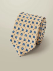 Corbata de lino y seda de Charles Tyrwhitt - Imagen 1 de 2