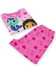 Character Pink Gabbys Dollhouse Short Pyjamas - Image 4 of 5