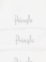 Белый - Pringle Низкопрофильные лайнеры для тренировок носки 3 набор - Изображение 3 из 3