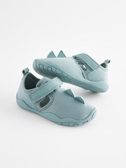 Mint Green Dino Spike Swim Socks - Image 1 of 6