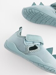 Mint Green Dino Spike Swim Socks - Image 6 of 6