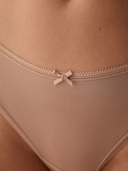 Praline Nude Thong Microfibre Knickers 7 Pack - Image 5 of 9