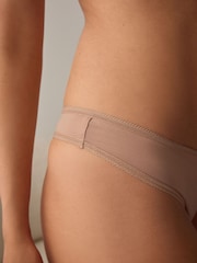 Praline Nude Thong Microfibre Knickers 7 Pack - Image 6 of 9