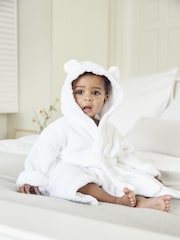 The White Company Baby 100% Cotton Robe - Image 1 of 3