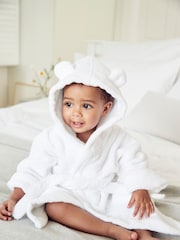 The White Company Baby 100% Cotton Robe - Image 2 of 3