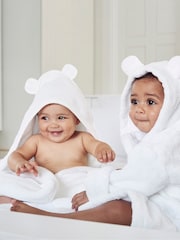 The White Company Baby 100% Cotton Robe - Image 3 of 3