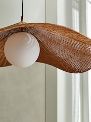 MADE.COM Natural Matara Ceiling Light - Image 2 of 4