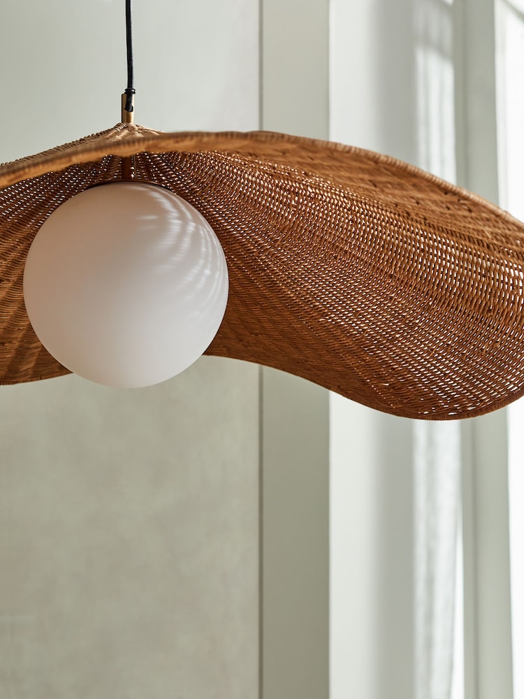 MADE.COM Natural Matara Ceiling Light - Image 2 of 4