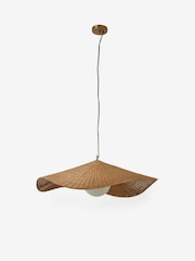 MADE.COM Natural Matara Ceiling Light - Image 3 of 4
