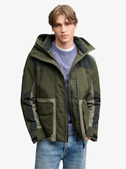 Superdry Natural Hooded Ultimate Embroidered Windbreaker - Image 1 of 7