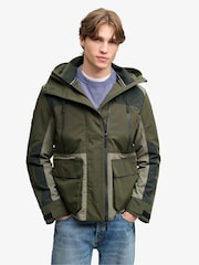 Superdry Natural Hooded Ultimate Embroidered Windbreaker - Image 5 of 7