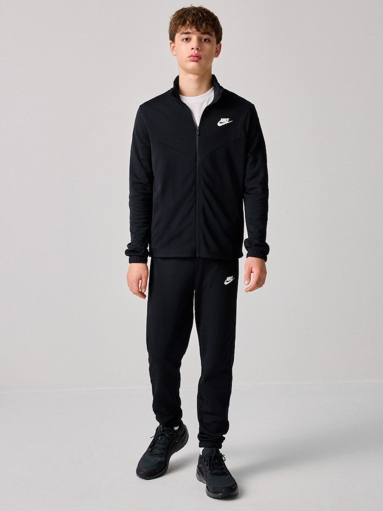 črna - Nike trenirke z zadrgo - Slika 1 iz 9
