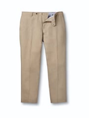 Charles Tyrwhitt Natural Linen Trousers - Image 8 of 9