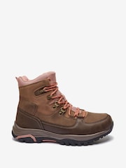 Blush Pink Next Active Sports Performance Forever Comfort® Waterproof Walking Boots - Image 1 of 6
