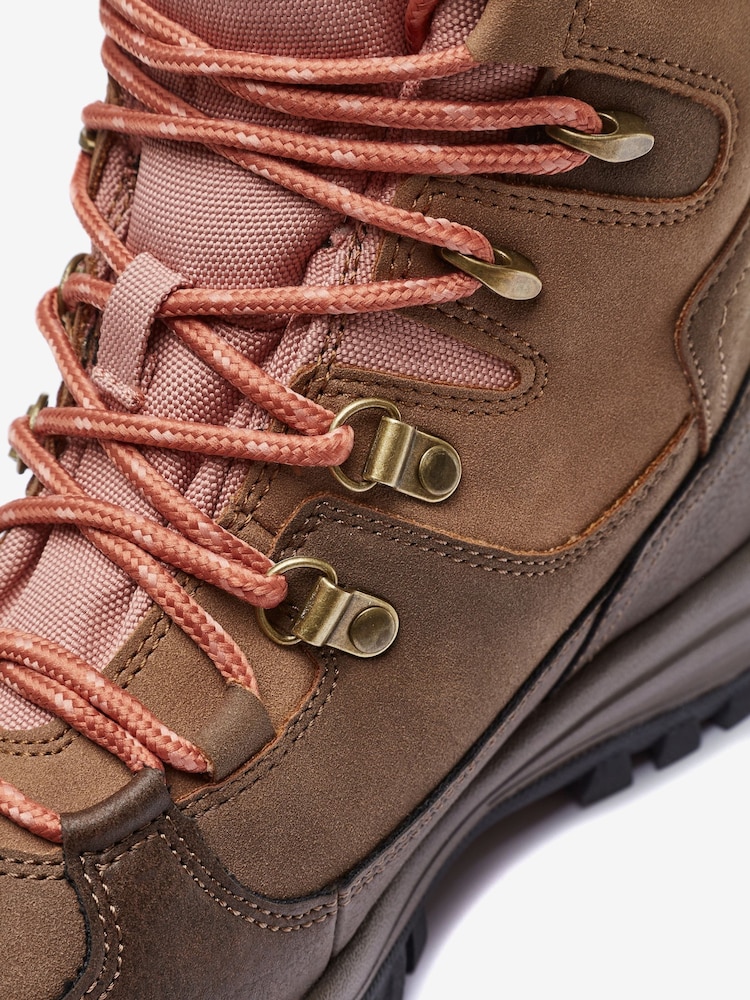 Blush Pink Next Active Sports Performance Forever Comfort® Waterproof Walking Boots - Image 4 of 6