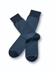 Charles Tyrwhitt Blue Micro Stripe Socks - Image 1 of 2