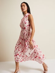 Phase Eight Pink Tillie Dress - Image 3 of 8