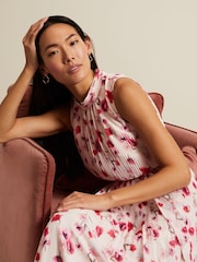 Phase Eight Pink Tillie Dress - Image 4 of 8