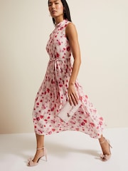 Phase Eight Pink Tillie Dress - Image 5 of 8