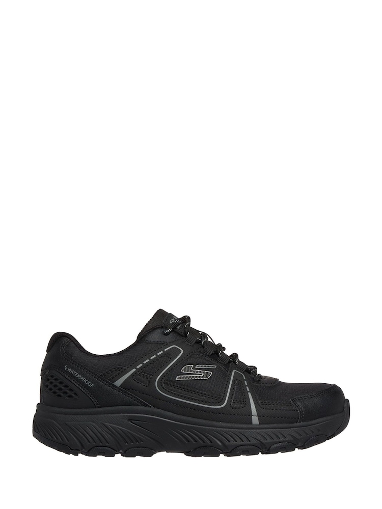 Skechers Black Hillcrest 2.0 Sabbaday Falls Outdoor Trainers - Image 1 of 3 Skechers Black Hillcrest 2.0 Sabbaday Falls Outdoor Trainers - Image 1 of 3