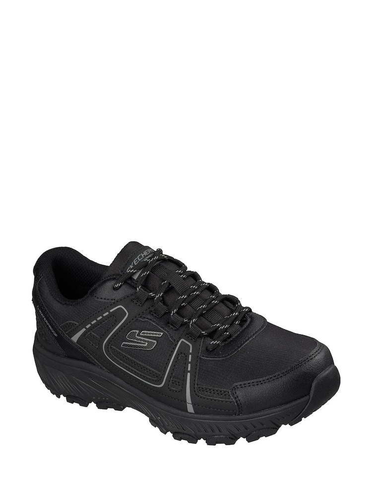 Skechers Black Hillcrest 2.0 Sabbaday Falls Outdoor Trainers - Image 2 of 3 Skechers Black Hillcrest 2.0 Sabbaday Falls Outdoor Trainers - Image 2 of 3