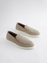Dark Stone Suede Casual Loafers - Image 2 of 6