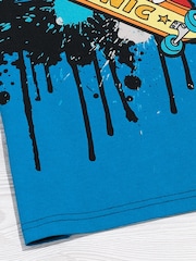 Vanilla Underground – Sonic The Hedgehog Skating-T-Shirt für Jungen aus 100% Baumwolle in Schwarz - Bild 5 von 5