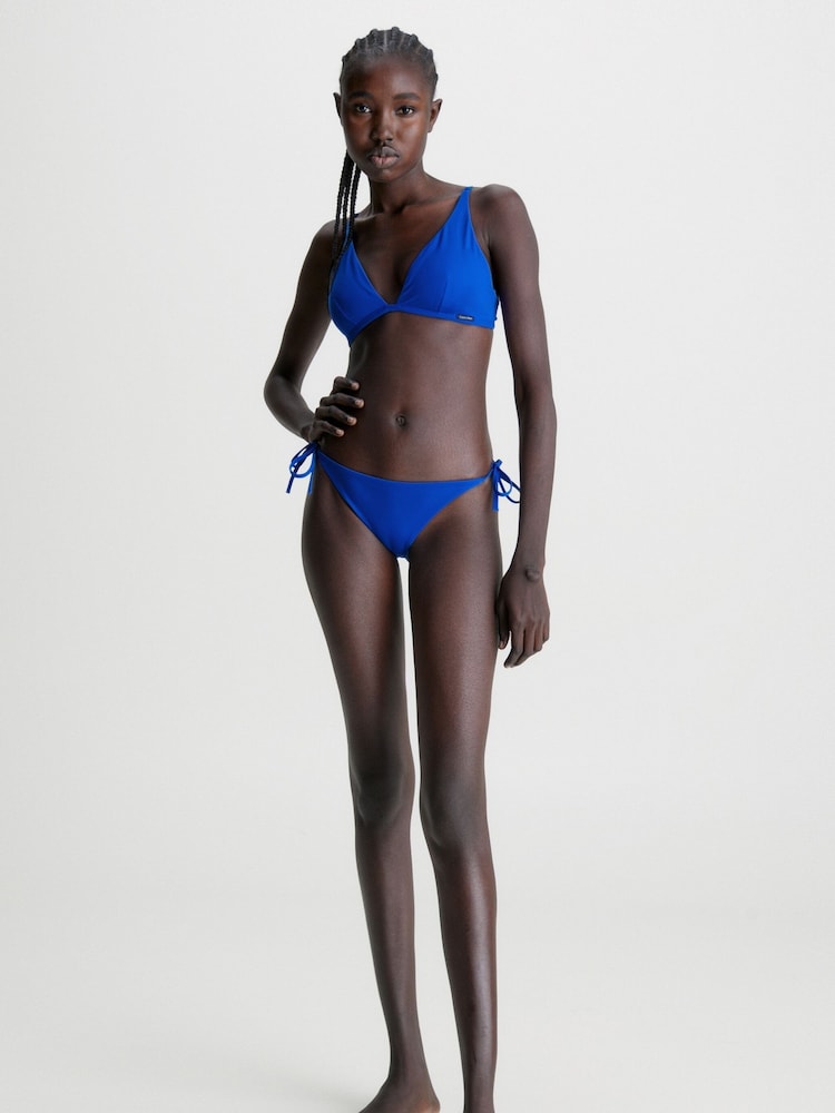 Calvin Klein Archive Fixed Triangle Bikini Top - Image 2 of 4