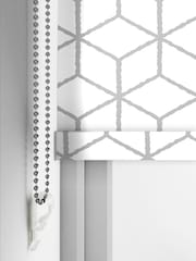 Charcoal Grey Scent Sheer Made to Measure Roller Blind - Image 4 of 6