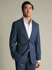 Charles Tyrwhitt Blue Italian Suit Jacket - Image 1 of 6